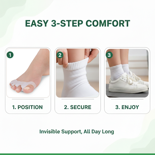 Toe Splint with Silicone Support and Alignment Aid