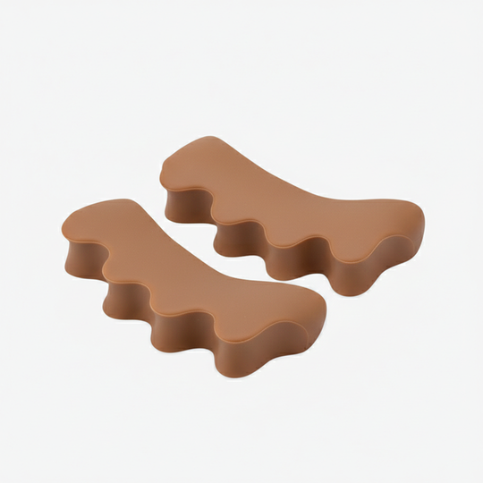 Toe Splint with Silicone Support and Alignment Aid