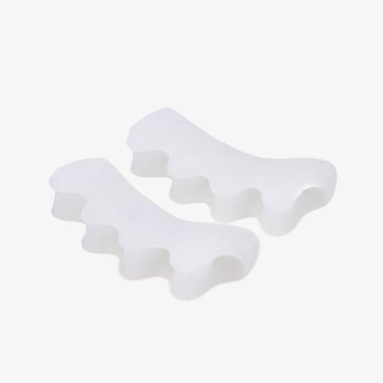 Toe Splint with Silicone Support and Alignment Aid