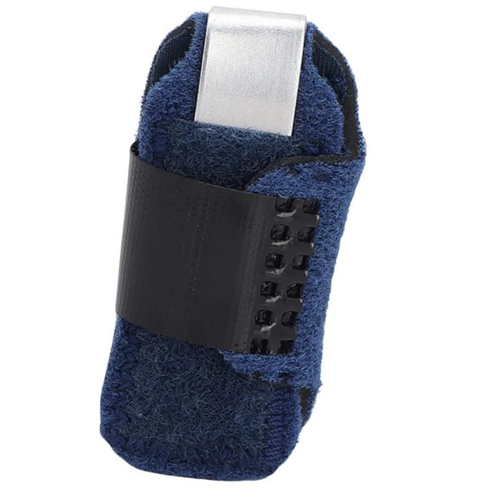 Toe Support with Breathable Material and Positioning Aid