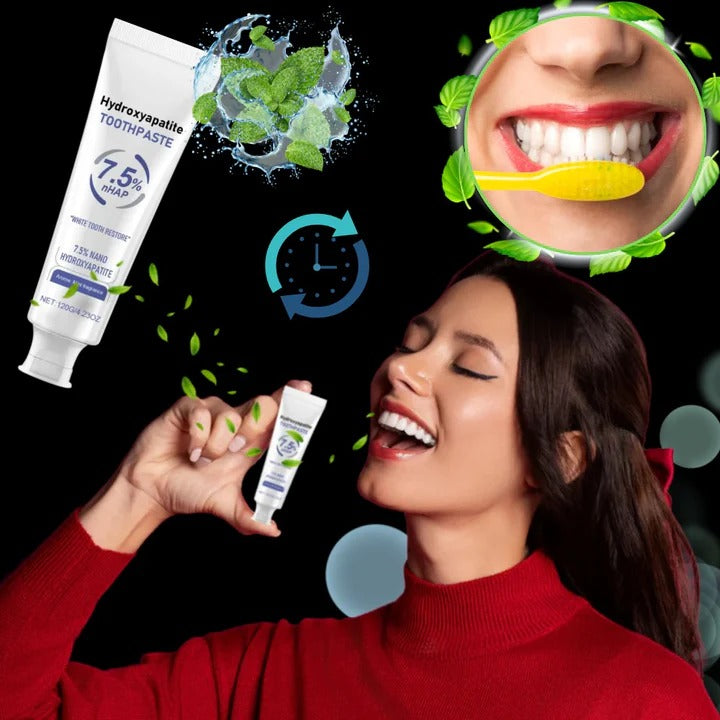 Toothpaste with Nano Hydroxyapatite and Low Abrasiveness