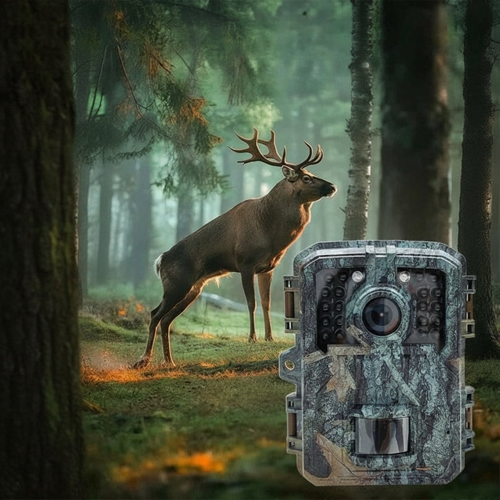 Trail Camera with Infrared Night Vision and Motion Detection