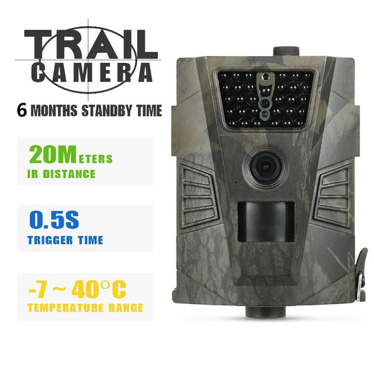 Trail Camera with Motion Detection and Night Vision