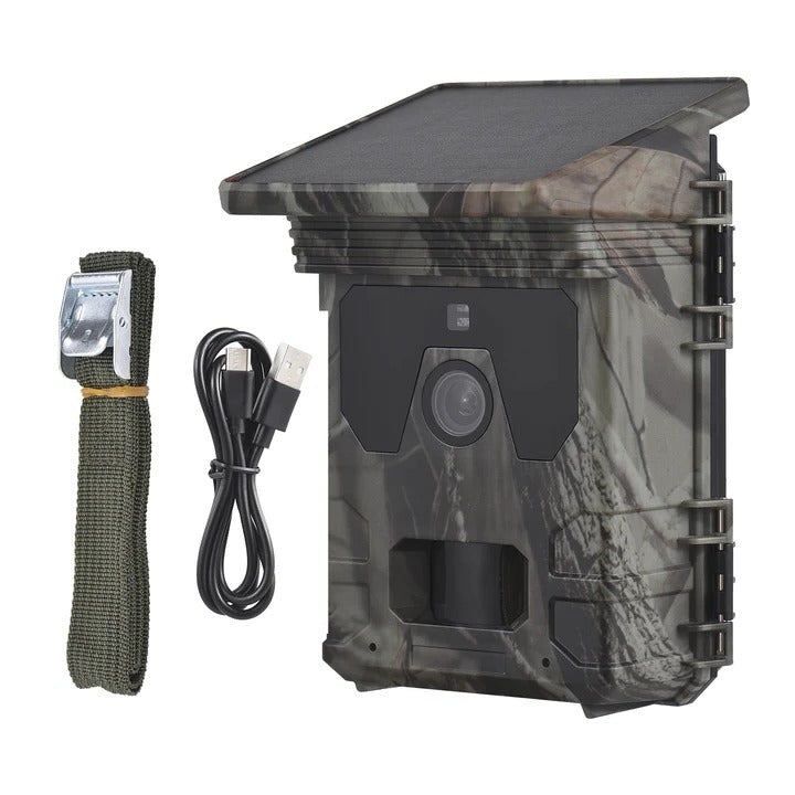 Trail Camera with Solar Power and Night Vision