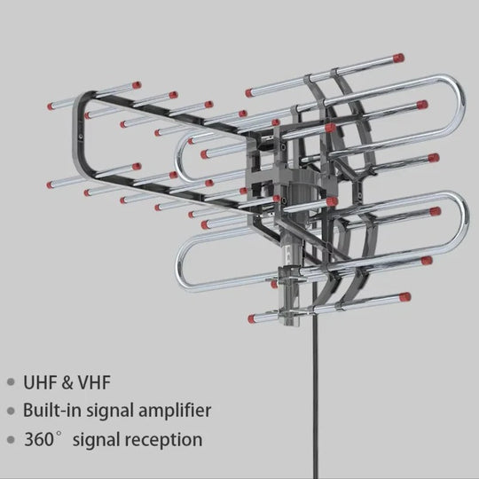 TV Antenna with Dual Frequency and Remote Control