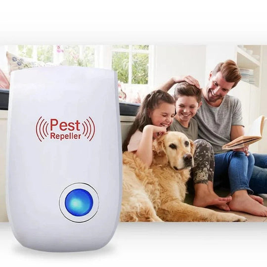 Ultrasonic Pest Repeller with Plug-In Design and Fly Deterrent