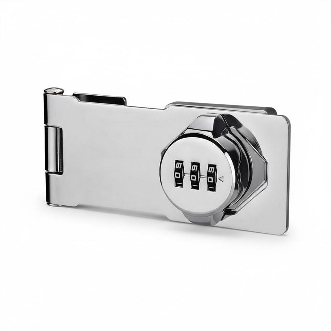 Cabinet Lock - Keyless Security - Zinc Alloy
