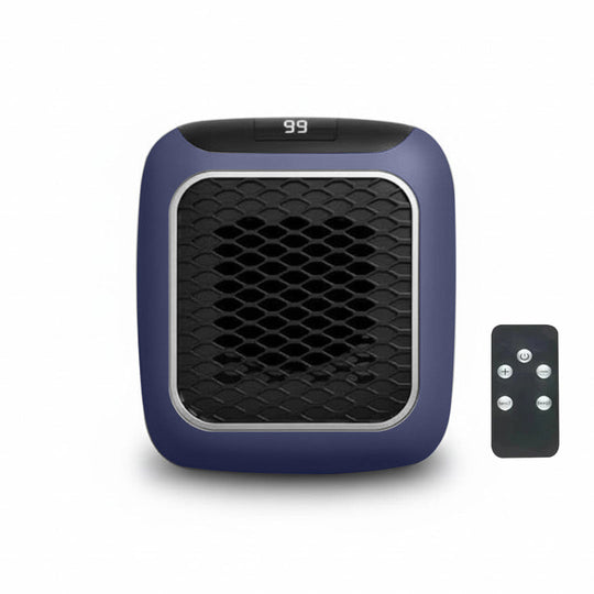 Portable Electric Heater with Adjustable Thermostat - Compact Heating Solution