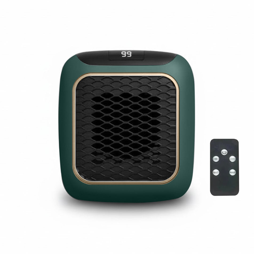 Portable Electric Heater with Adjustable Thermostat - Compact Heating Solution