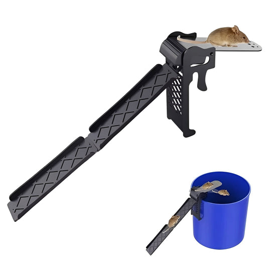 Walk Plank Bucket Trap with Reusable Design and Easy Attachment