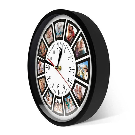 Wall Clock with Custom Design and Personalization Options