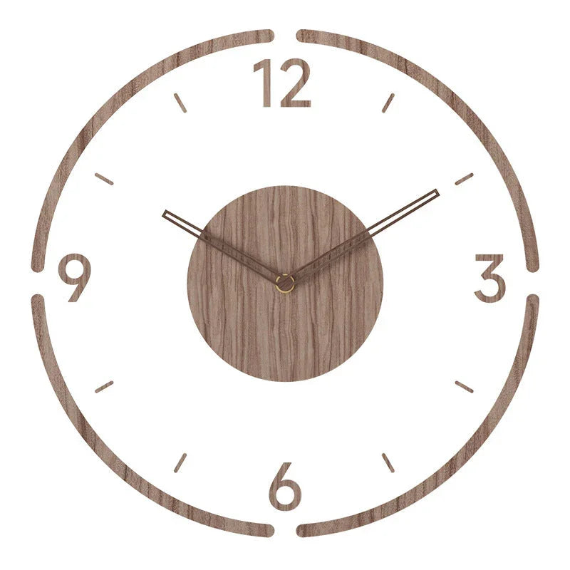 Wall Clock with Minimalist Design and Silent Movement