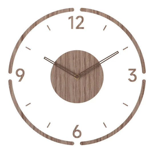 Wall Clock with Minimalist Design and Silent Movement