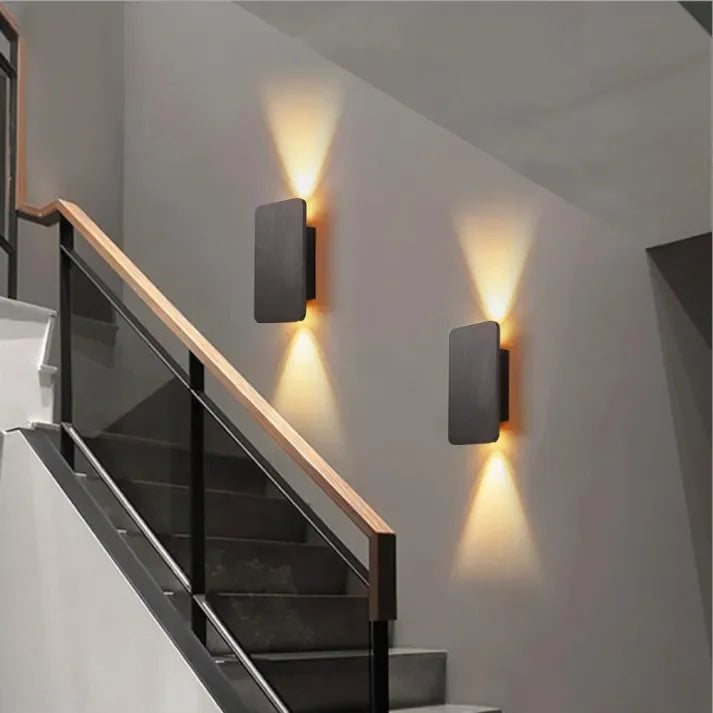 Wall Lamp with Modern Design and Rectangular Shape