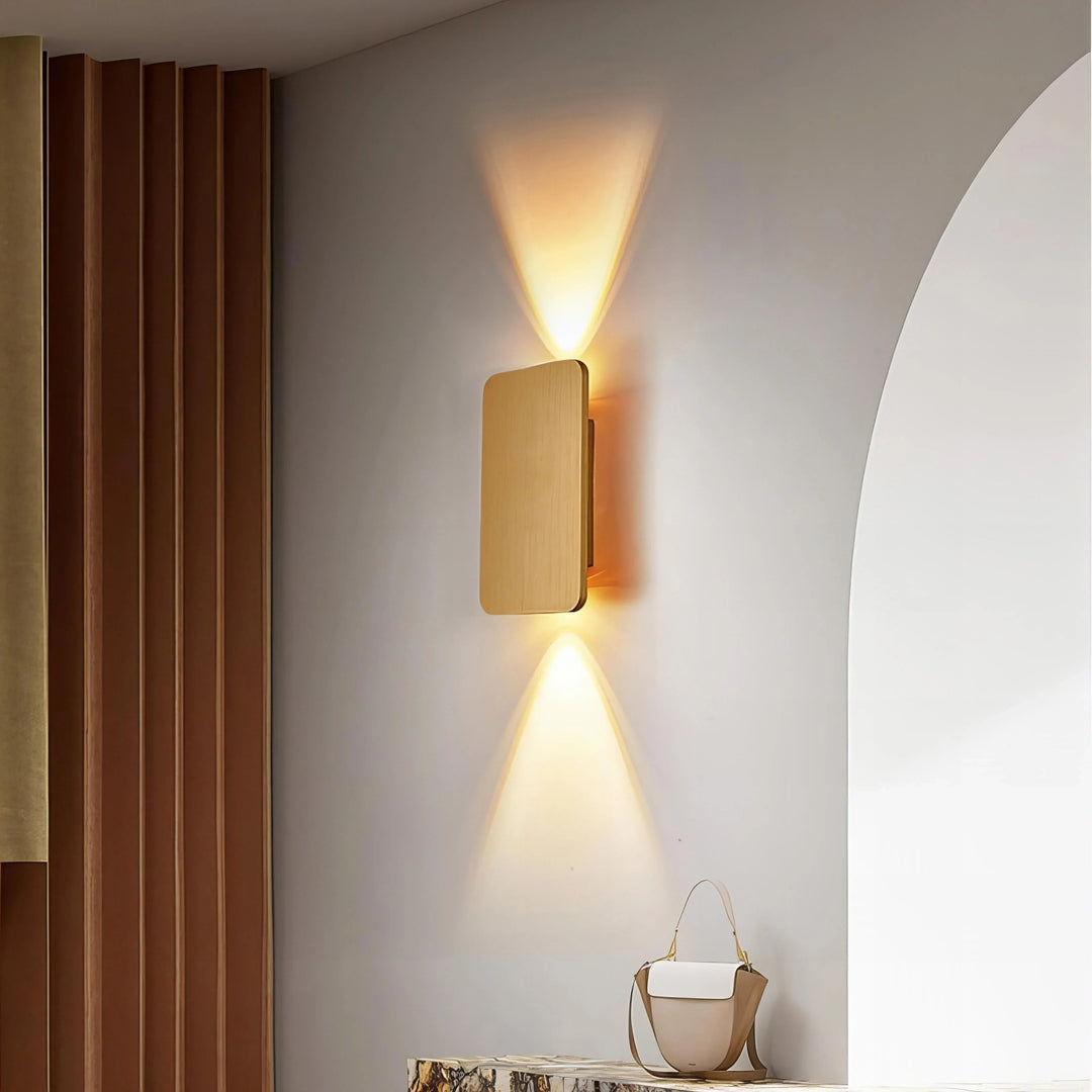 Wall Lamp with Modern Design and Rectangular Shape