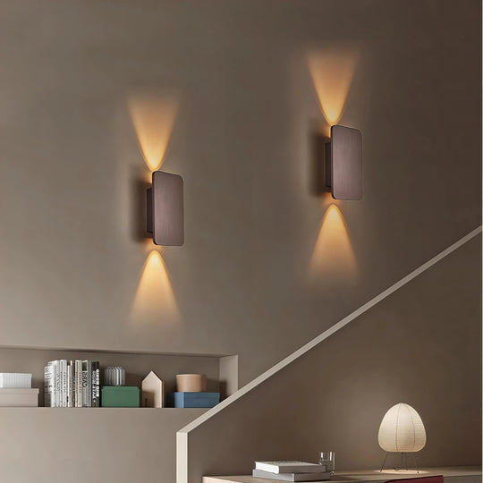 Wall Lamp with Modern Design and Rectangular Shape