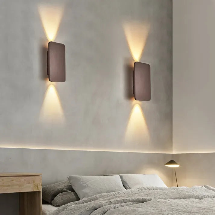 Wall Lamp with Modern Design and Rectangular Shape