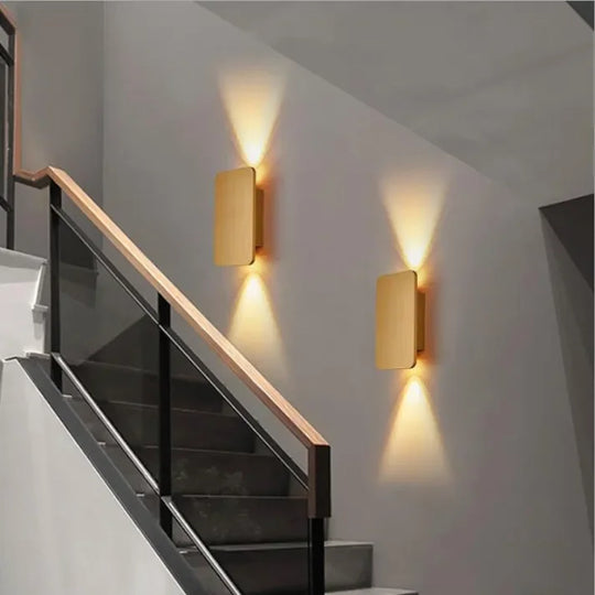 Wall Lamp with Modern Design and Rectangular Shape