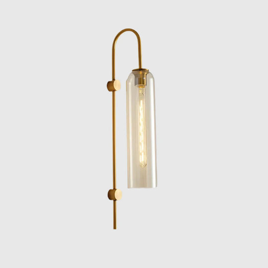 Wall Light with Glass Design and LED Technology