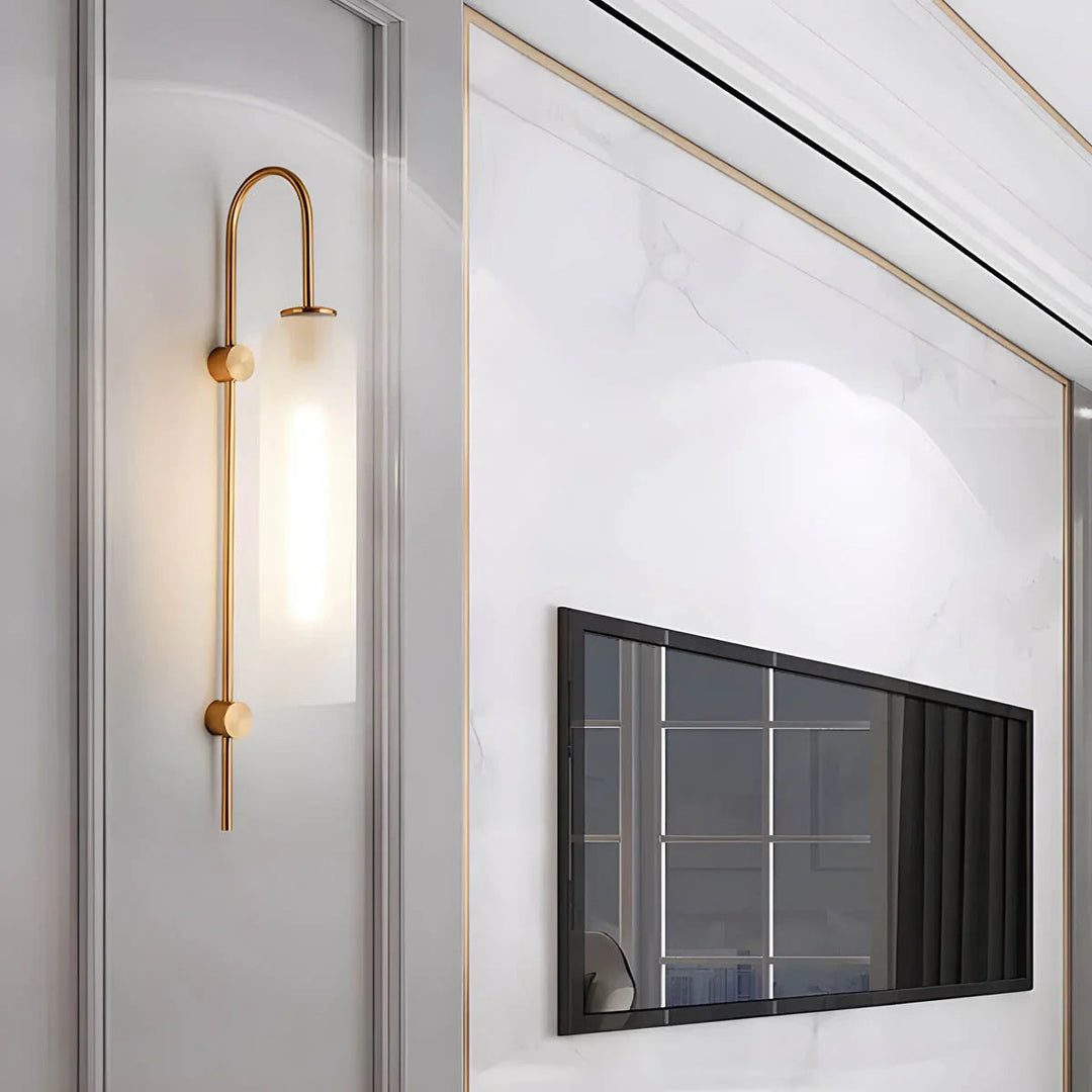 Wall Light with Glass Design and LED Technology