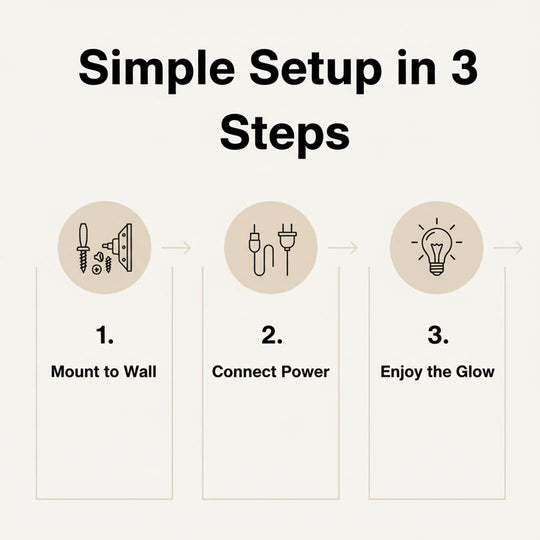 Wall Light with Pull Switch and Natural Wood Finish