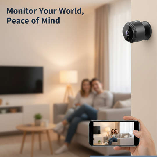 Wireless Backup Camera with Motion Sensor and Magnetic Mount